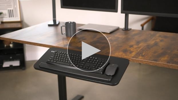パソコンデスク PREDUCTS Keyboard Tray 45cm Black Keyboard Tray | PREDUCTS